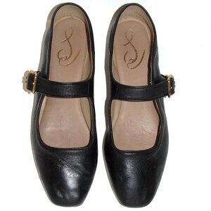 Sam Edelman 7.5 Black Kid Leather Michaela Mary Janes